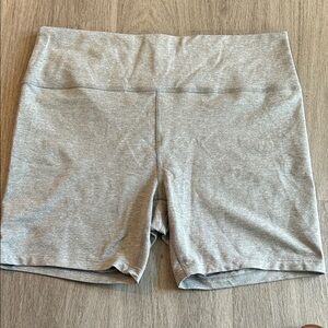 Prana Heather Gray Women's Bike Shorts